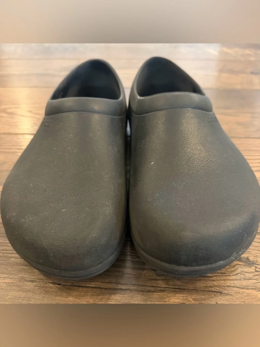 CROCS‎ Men's Black Slip-On Work Loafers Size 9